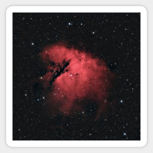 Deep space: Pacman Nebula (NGC 281) Sticker